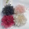 Elegant Peony Sequin Tassel Claw Clip Spring 2026 Hair Accessory