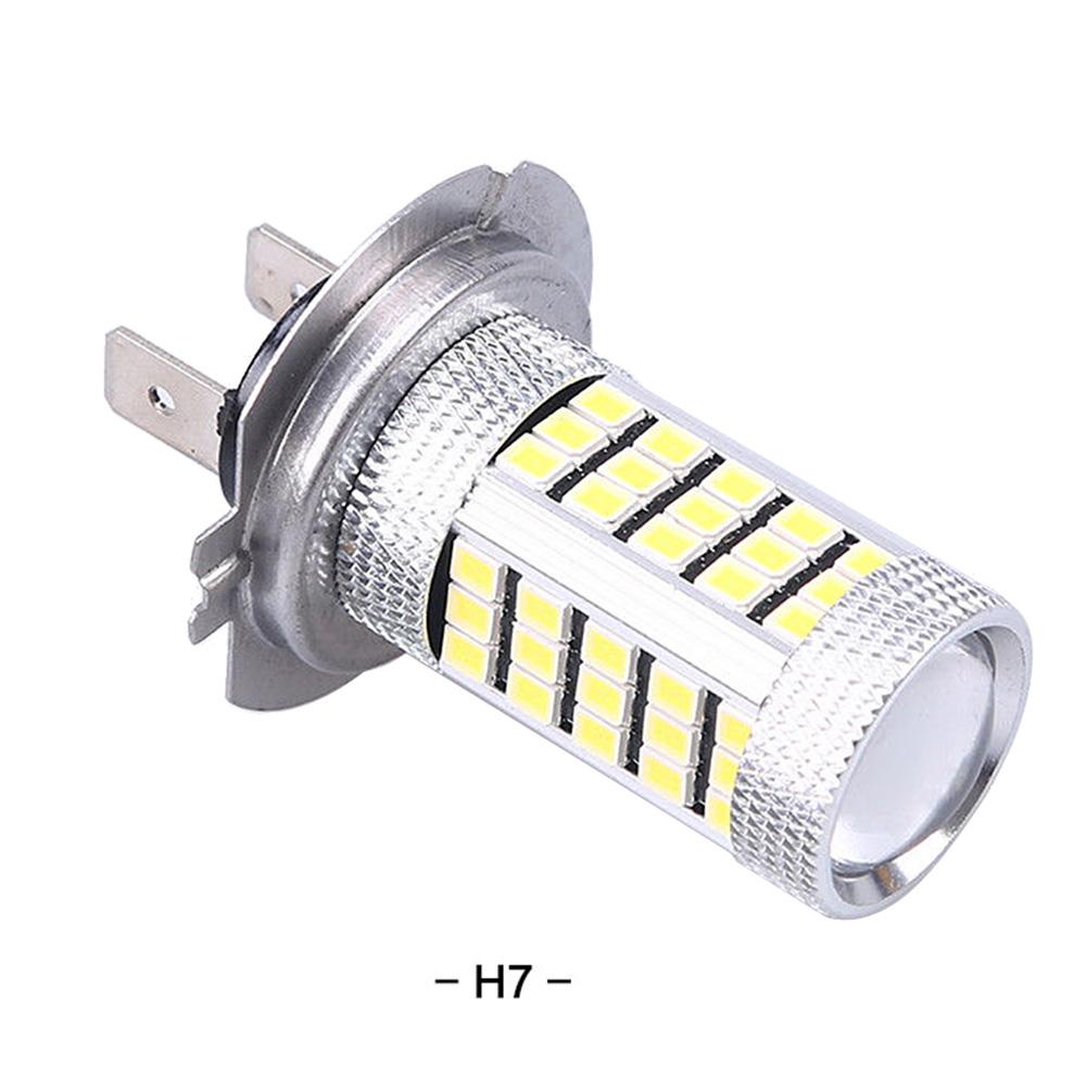 1Pc DC 12V 66 LED Car Light H4/H7/H11/9005 /9006 6000K Car Fog Driving Light Bulb
