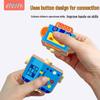 Creative DIY Wooden Robot Assembly Kit - Educational 3D Cartoon Toy