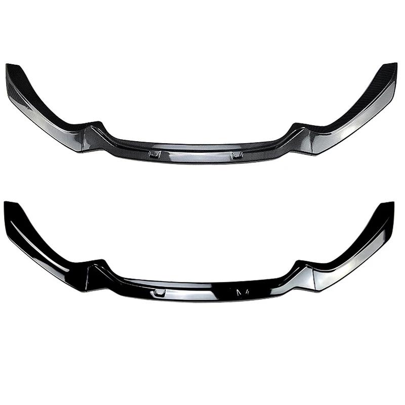 For BMW 1 Series F20 F21 2015-2019 118i 120i M135i M140i M Performance Front Bumper Splitter Lip Sports Spoiler Body Kit