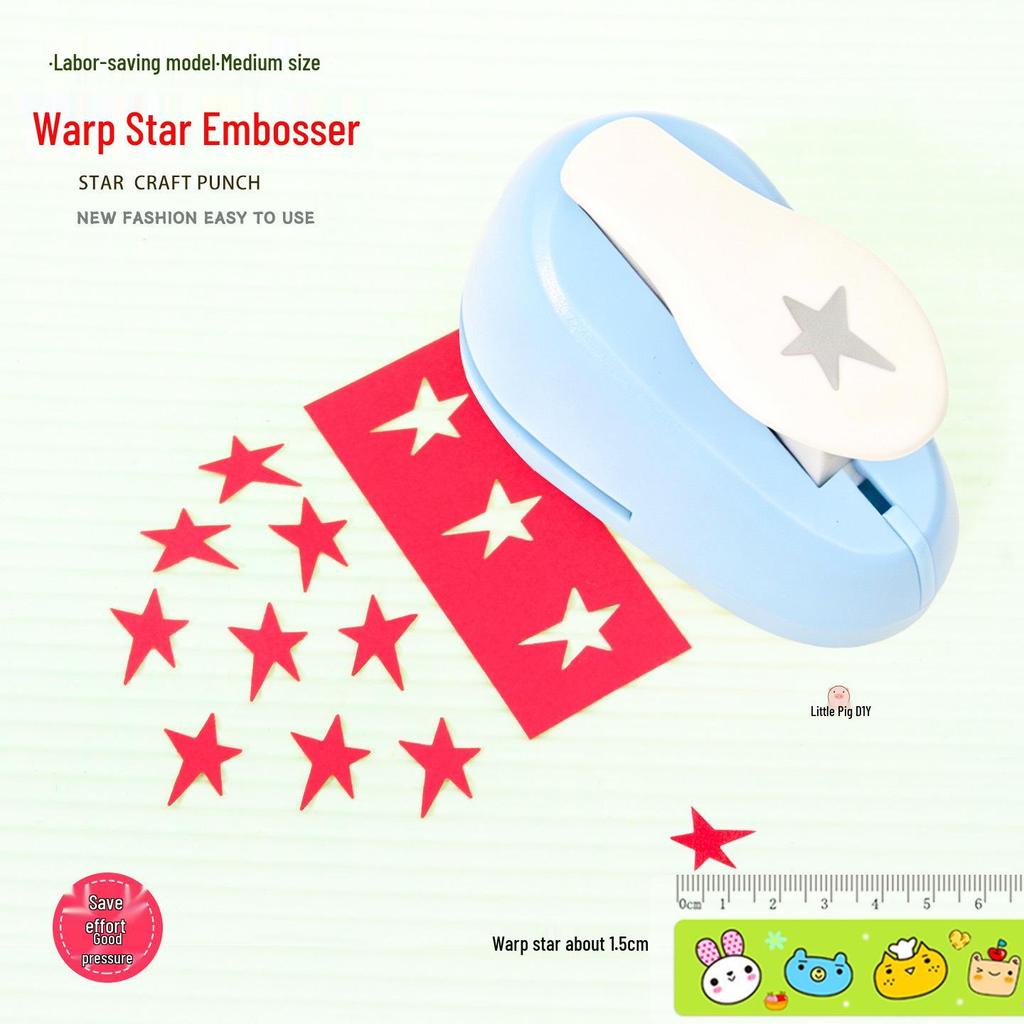 Relevador de Carimbo e Furador de Flores sem Esforço para Scrapbooking DIY e Molduras de Fotos