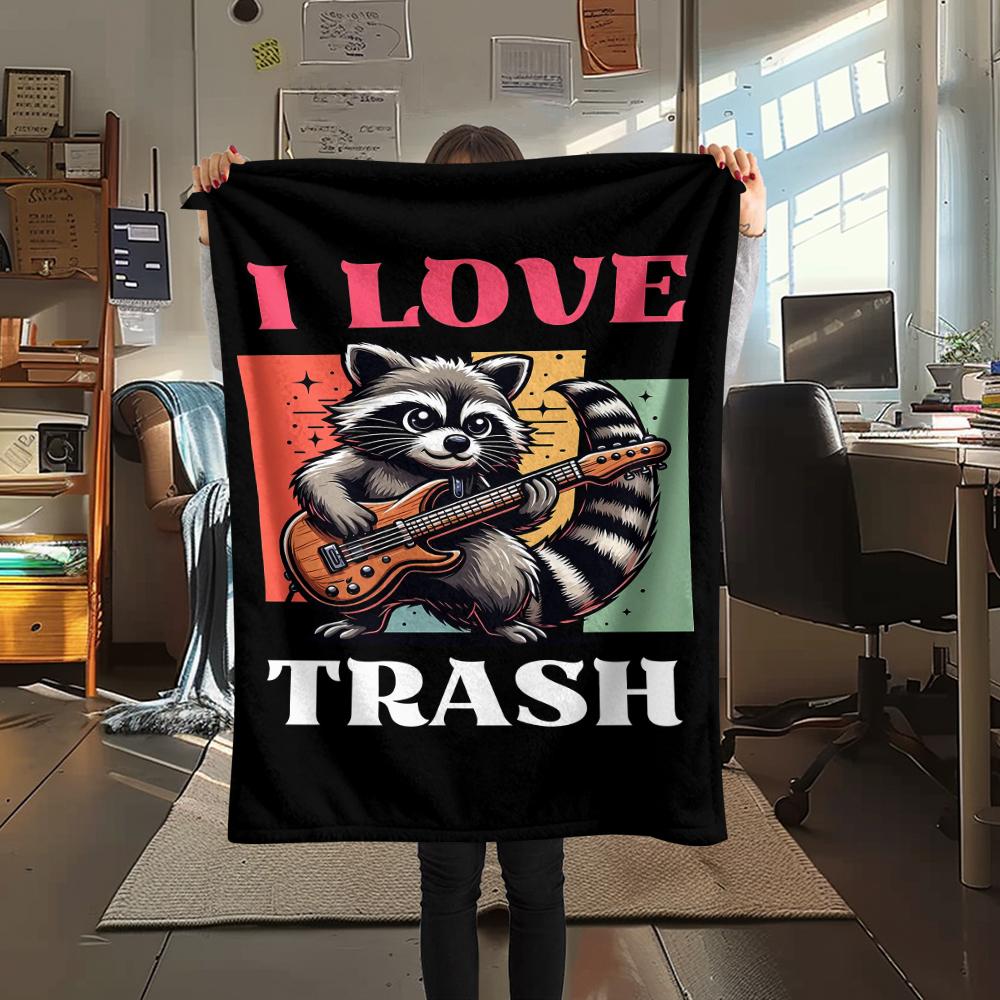 Sloth water dolphin raccoon Print Flannel Blanket,High quality Comfortable for All Seasons,Home Decor,Warmth and Comfort,Perfect for Christmas Gifts