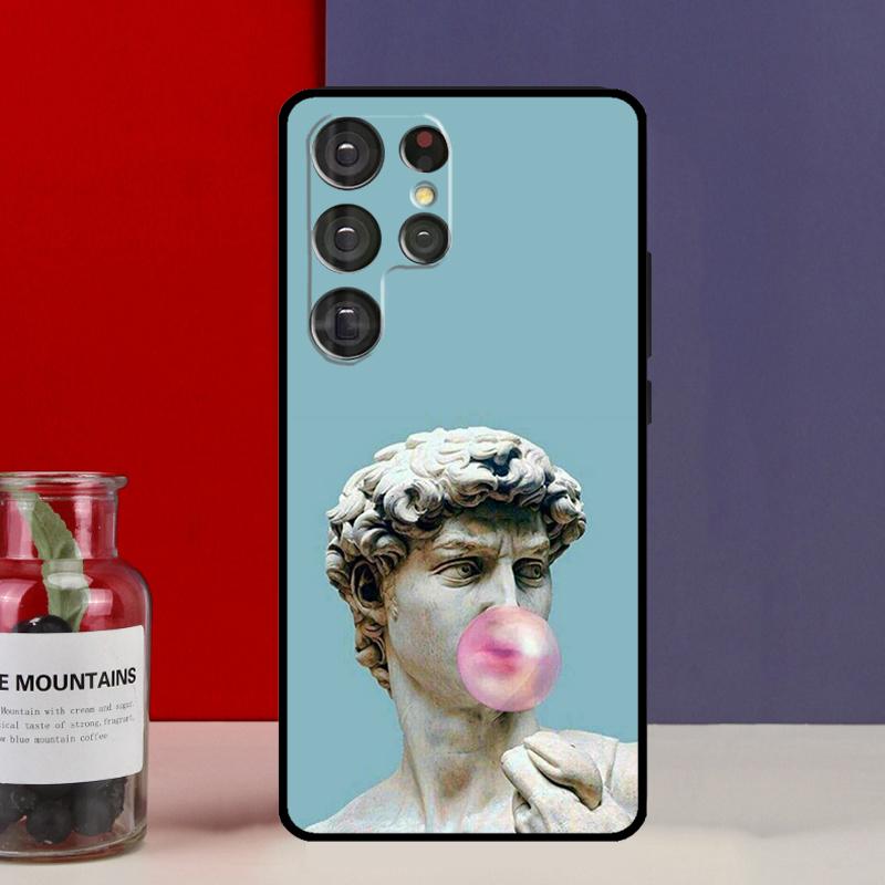Famous Aesthetic Statue Funda Case For Samsung Galaxy S25 Ultra S9 S10 S20 S22 Plus S21 FE S23 S24 Ultra Phone Cover