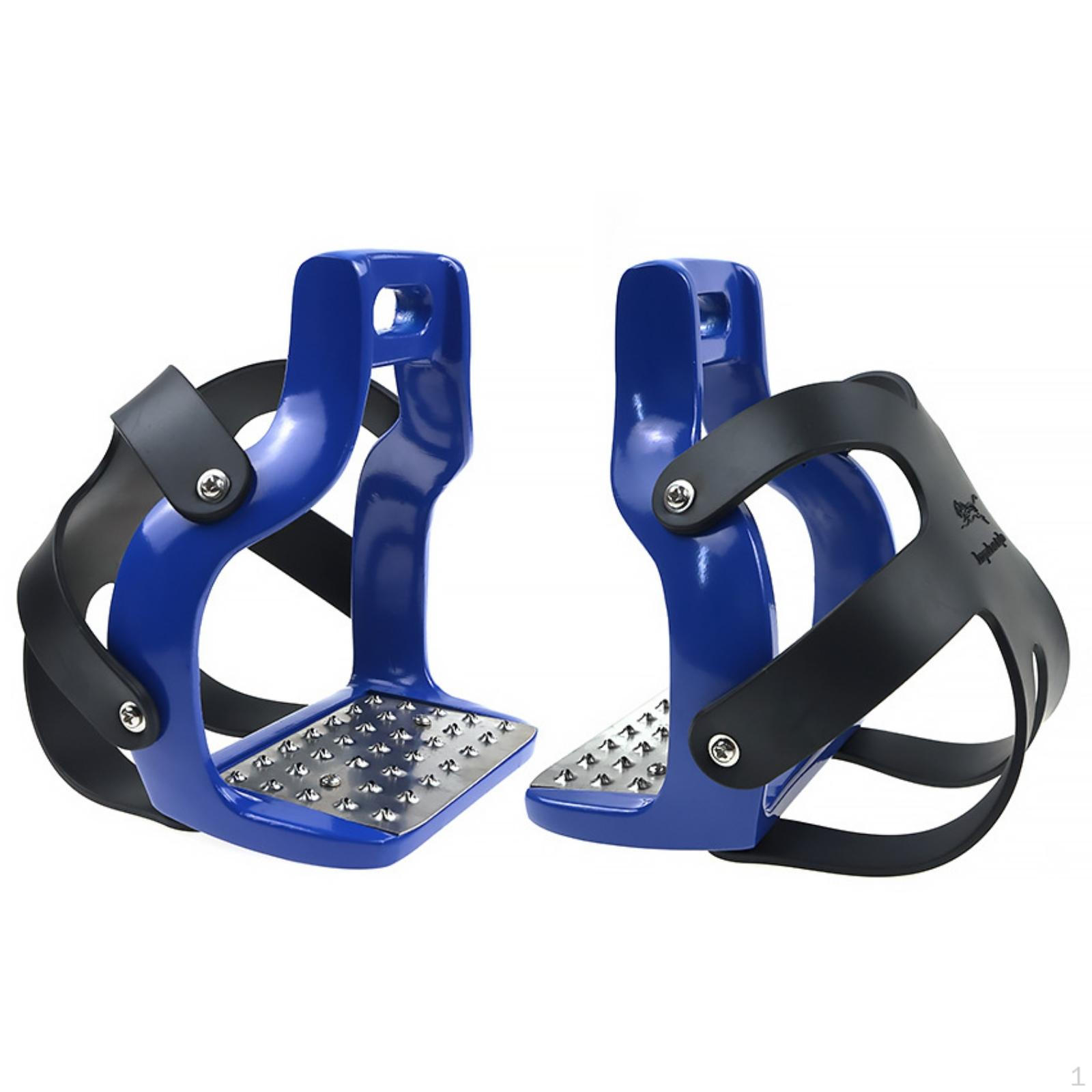 AntiSlip Aluminum Stirrups | Raised Grip