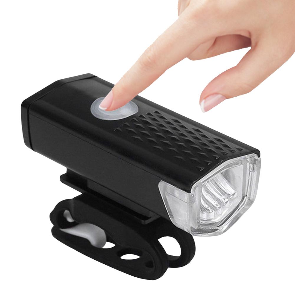 Bicycle Front  Rear Light Set Bicycle Head Light USB Rechargeable Bicycle Taillight Multi Light Modes Cycling Accessories China Mainland