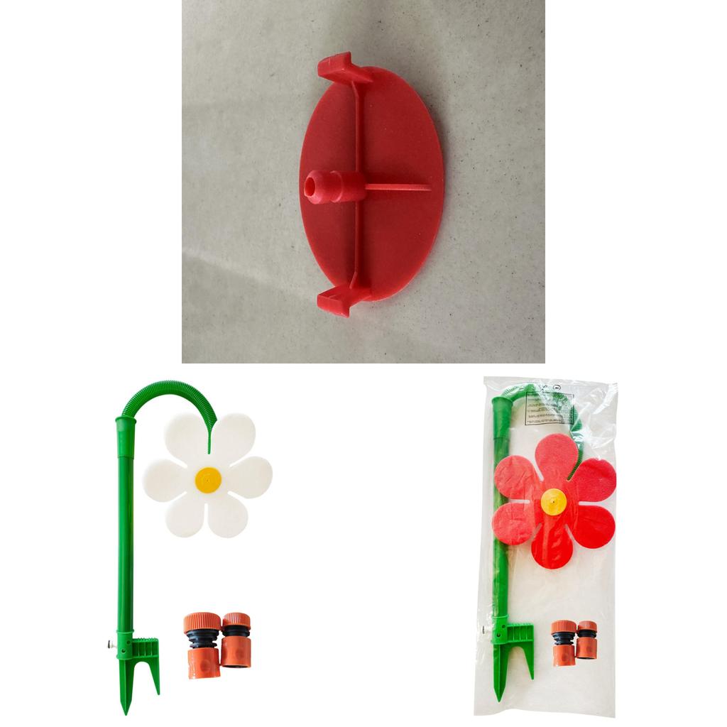 Daisy Sprinkler Head With Rotating Nozzle For Garden Watering And Childrens Play