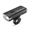 Lampka rowerowa przednia z kablem usb-c 3000 lm - czarna