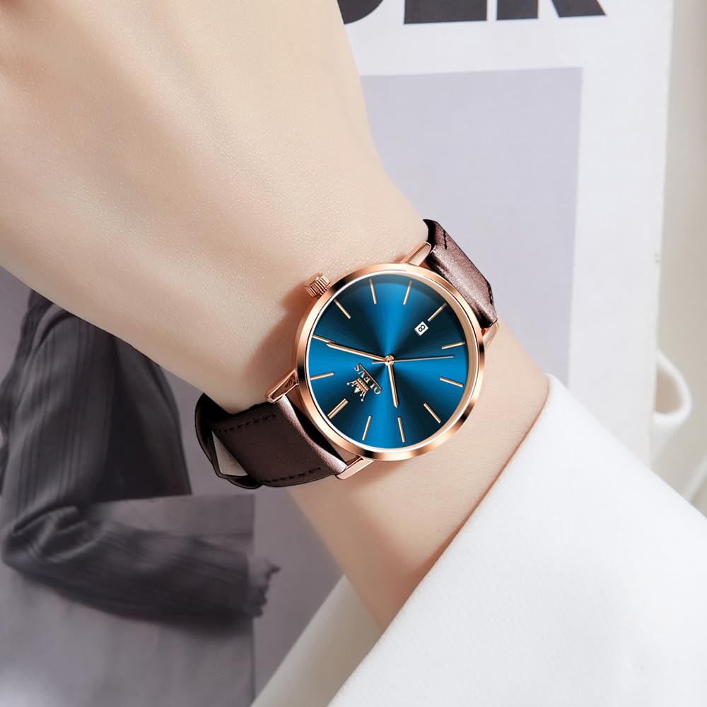 Stylish with a simple and Fashionable watch for ladies OLEVS women's wristwatch, waterproof, analog, easy-to-read dial. women, watch.