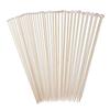 36Pcs Bamboo Knitting Needles 12Cm Single Pointed Straight Needles Odorless Sturdy Smooth for Handmade Sweater Scarf