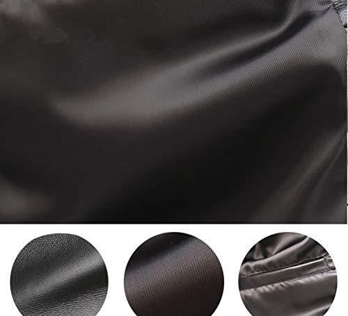 JINLUN Men's Genuine Leather Lambskin Leather Jacket, Rider's Jacket, Leather Jacket, Stadium Jacket, Genuine Leather Jacket, Leather Jacket, Jumper,