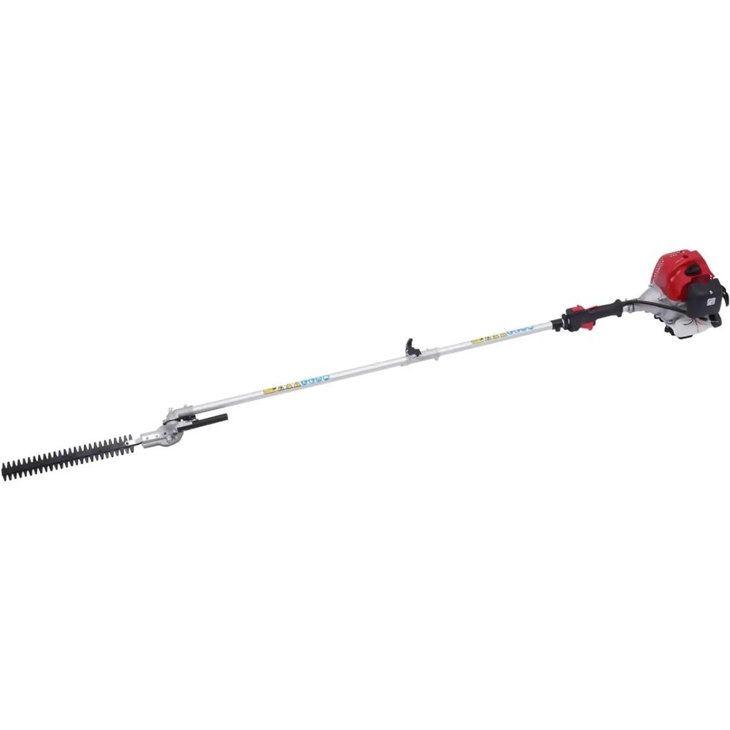 CNCEST 51.7CC 2-Stroke Extendable Chainsaw Tree Trimmer, 4-in-1 Multi-Functional Trimming Tool, Brush Cutter and Long Pole Saws