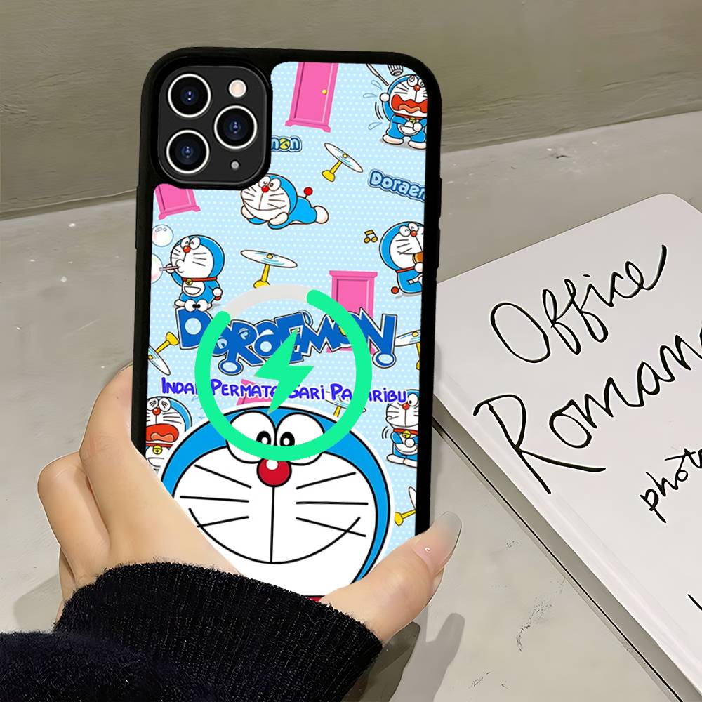 Cartoon D-Doraemons For Magsafe Magnetic Wireless Phone Case For IPhone 11 12 13 14 15 16 17 Pro Max Plus Cover