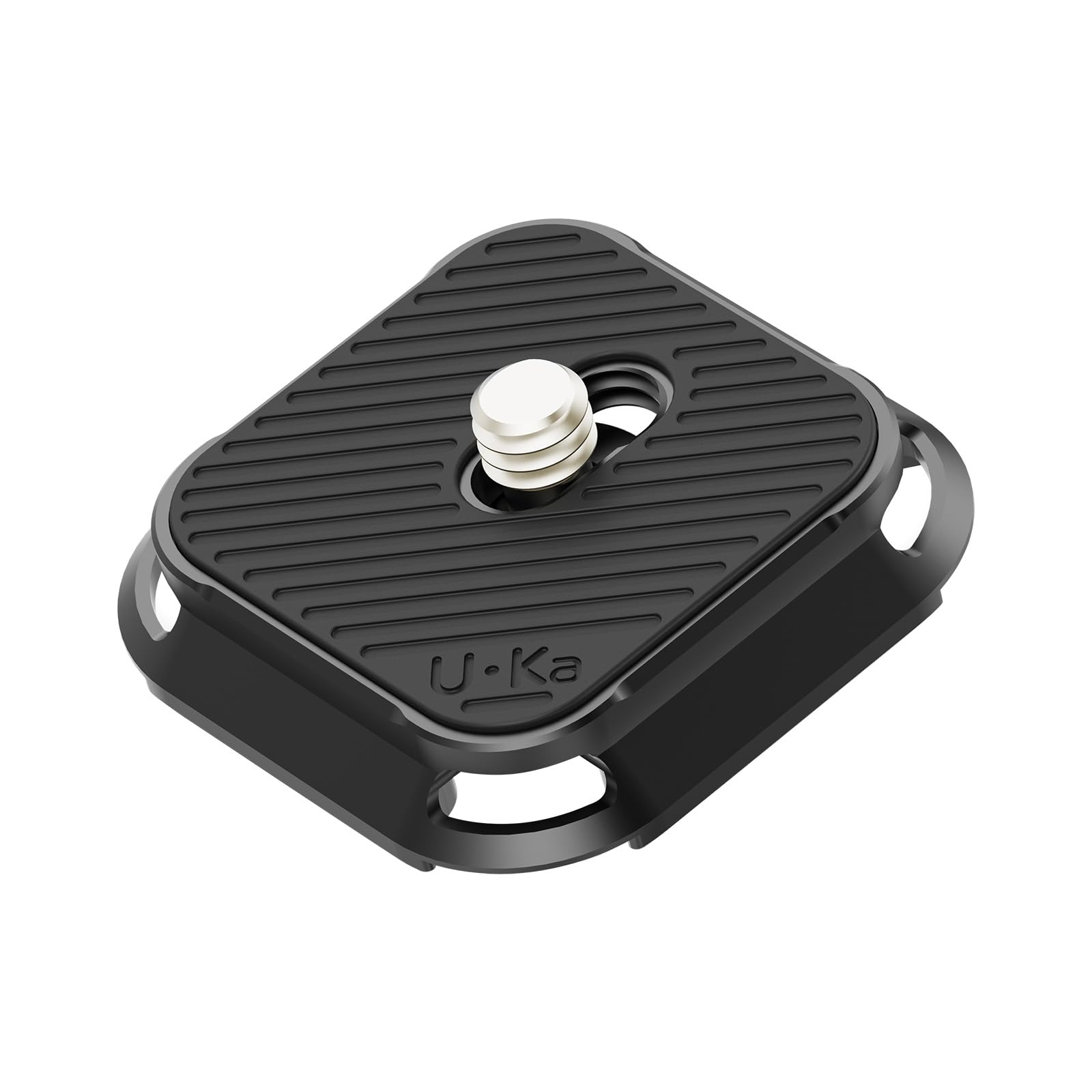 

ULANZI Uka Швидкознімна площадка 38 мм Сумісна з плечовим швидкознімним кріпленням для компактних штативів і сумісна з пластиною UKA02, сумісна з Arca-Swiss, ремінці, чорний