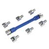 QM-Spoke Wrench Motorcycle Motorbike Spoke Wrench 5.4-6.8Mm Buckled Wheel Fit 8 Sizes Of Spoke Nipples