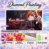 Personalized Pain Naruto Diamond Art Custom Name 5D Diamond Painting Full Drill DIY Craft