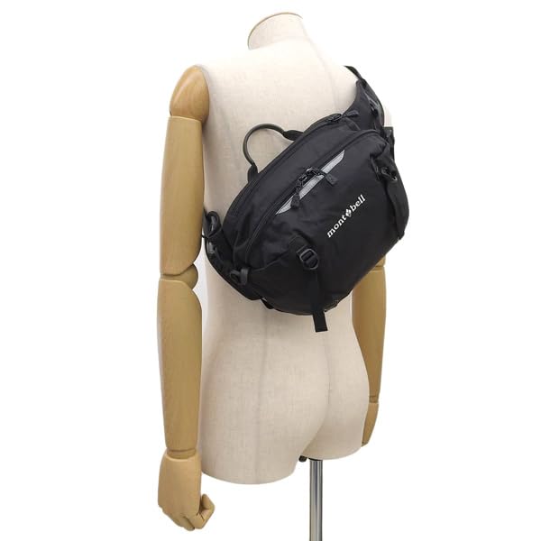 Bag Shoulder Bag Body Bag Nylon Black Trail Lumber Pack 7L 1133199 [Montbell] Men's Women's