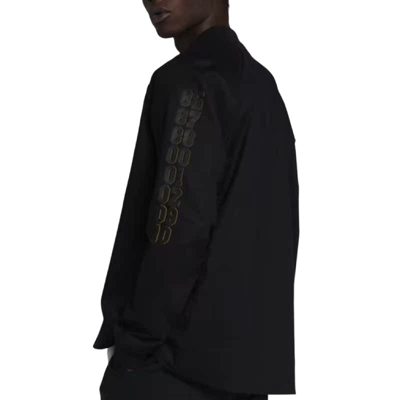 Nike Jassen Mannen Zwart Opstaande Kraag Extra Dun Overig 860809-010