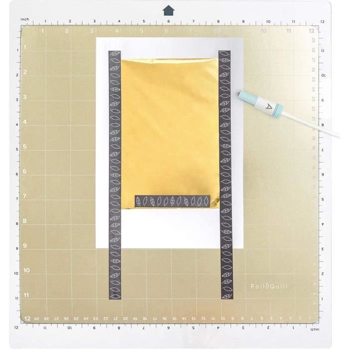 Tapis Magnétique - We R Memory Keepers - Foil Quill - 12x12 - Multicolore