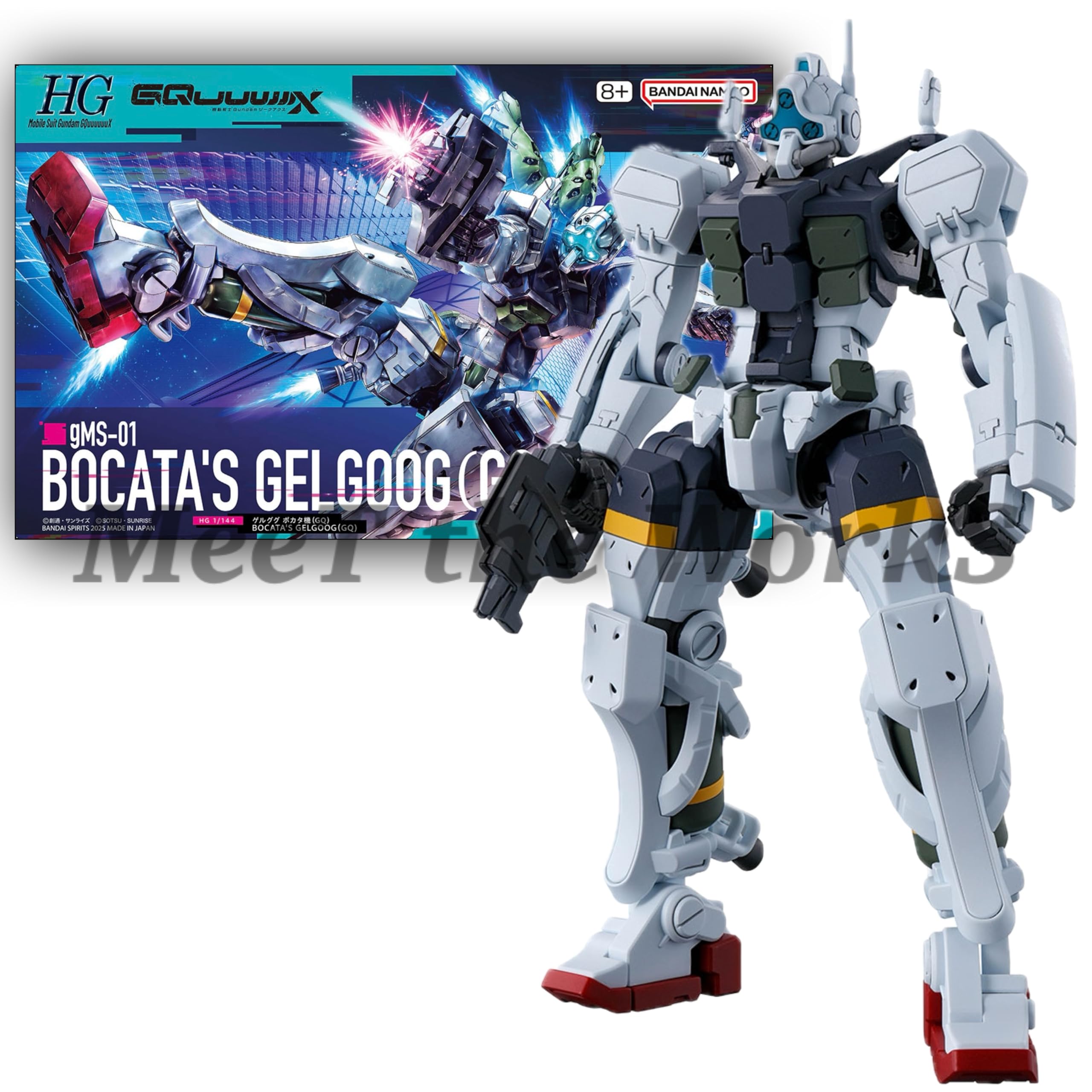 

Gelgoog Bokata Пластиковая Модель Мобильный Доспех GQuuuuuuX Топор Зика [HG] 1/144 (GQ)