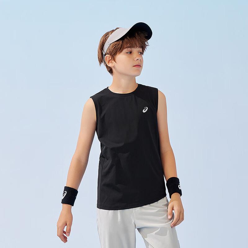 Asics Kids' 2026 Summer "SUPER T" Moisture-Wicking Sleeveless Sport T-Shirt