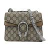 [Pre-Owned] Dionysus Tiger Head Buckle Logo Chain Shoulder Bag Canvas Crossbody Mini - Fair #1VY7K9L