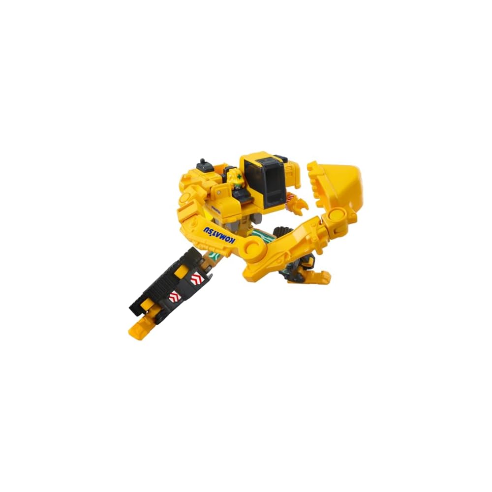 

Takara Tomy Tomica Job Labor TJB06 Komatsu Hydraulic Excavator PC200 Toy Miniature Vehicle for Ages 3 and Up