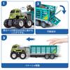 14 Pieces Construction Vehicle Toy Dinosaur Toy Trailer Tow Truck Truck Car Toy Mini Car Storage Car Toy Durable Boys Popular Birthday Christmas Gift