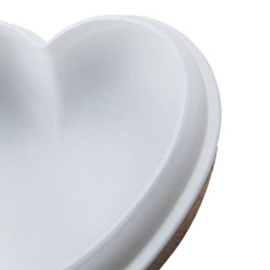 Heart Shaped Silicone Mold 3D Diamond Love Heart Shaped Mold for Jelly Chocolate Cake Handmade Soap Pudding Mold Candy Making