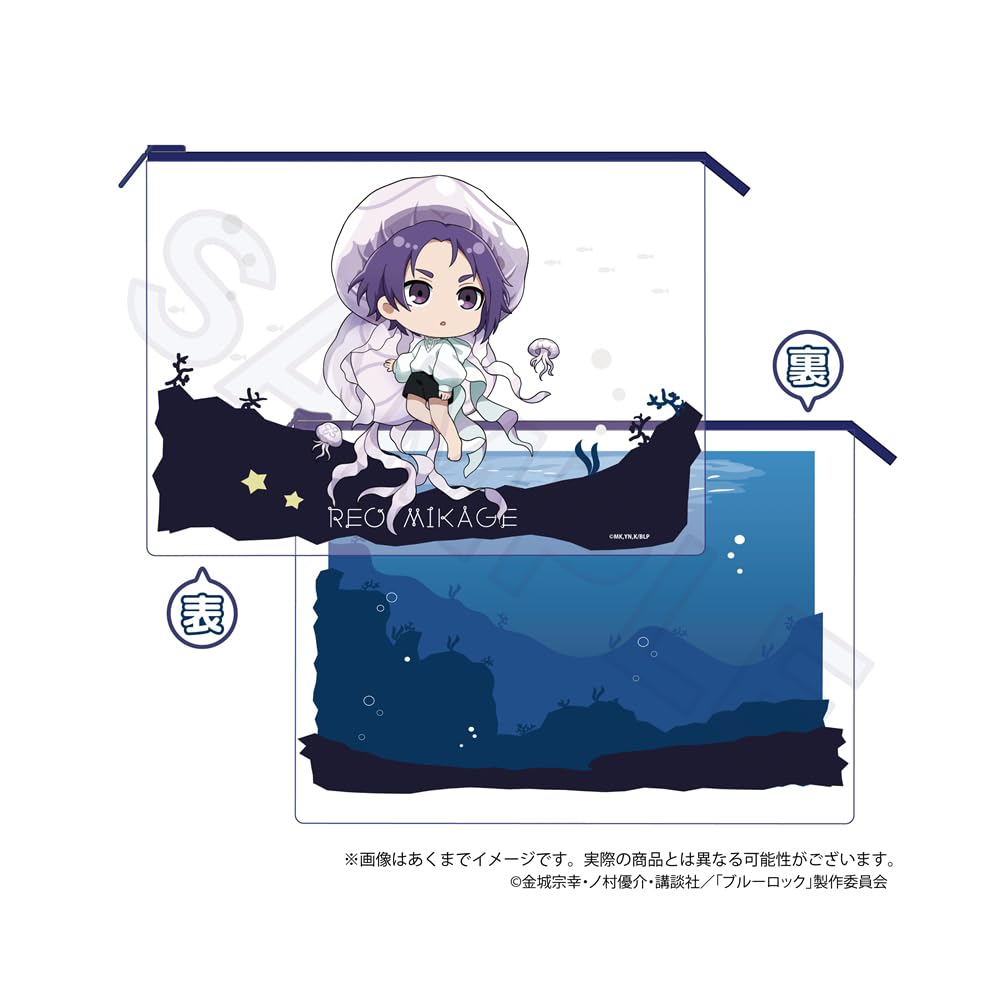 Blue Lock Mikage Reo Clear Pouch Jellyfish ver.