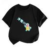 Potdemiel Summer New Squirtle Kids Cotton TShirt Comfortable and Breathable Suitable for Boys and Girls