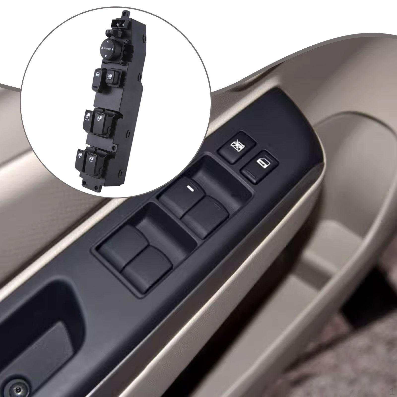 

935703J200 Переключатель стеклоподъемника, Черный Быстрая установка Автомобильный аксессуар Прочный Запасные части