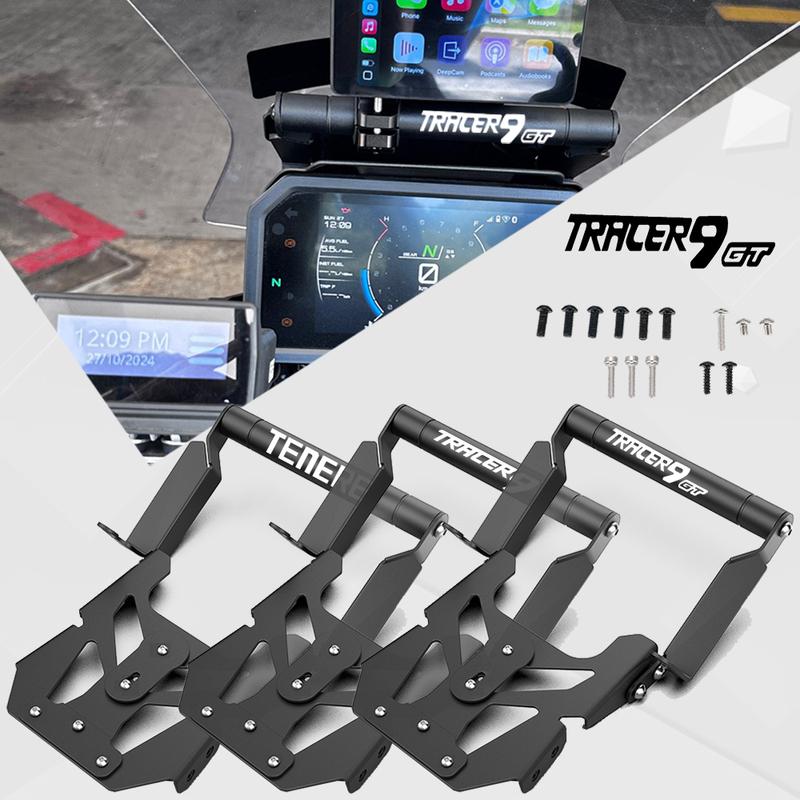 2024 2025 Tracer 9 GT+ GPS Navigation Phone Holder For YAMAHA Plus Tracer9gt Plu Cellphone Bracket Extension Holder Tracer9