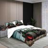 Tractor Pattern Grinding Three-Piece Quilt Cover Digital Printing Kit Quilt Cover Pillowcase Bedding