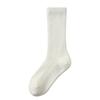 Socks Solid Color Stacking Socks, Seasonal Australian Velvet Warm Home Sleeping Socks, No Hair Loss, Piled Thickened Medium Tube Socks