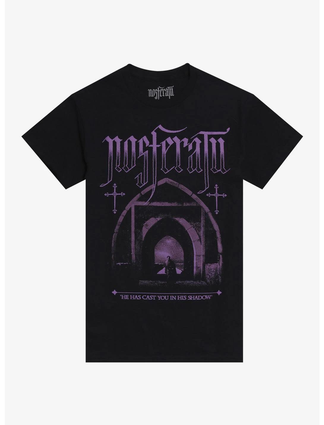 Nosferatu He Has Cast You In His Shadow Shirt has been reprinted on a new shirt 3XL