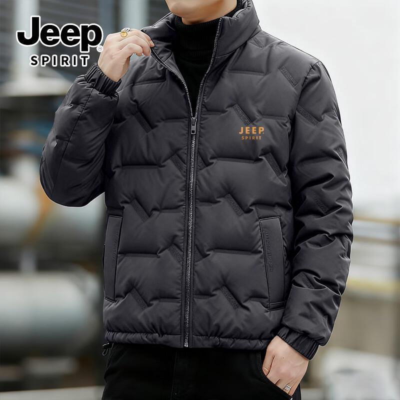 JEEP SPIRIT Pánská teplá polstrovaná zimní bunda