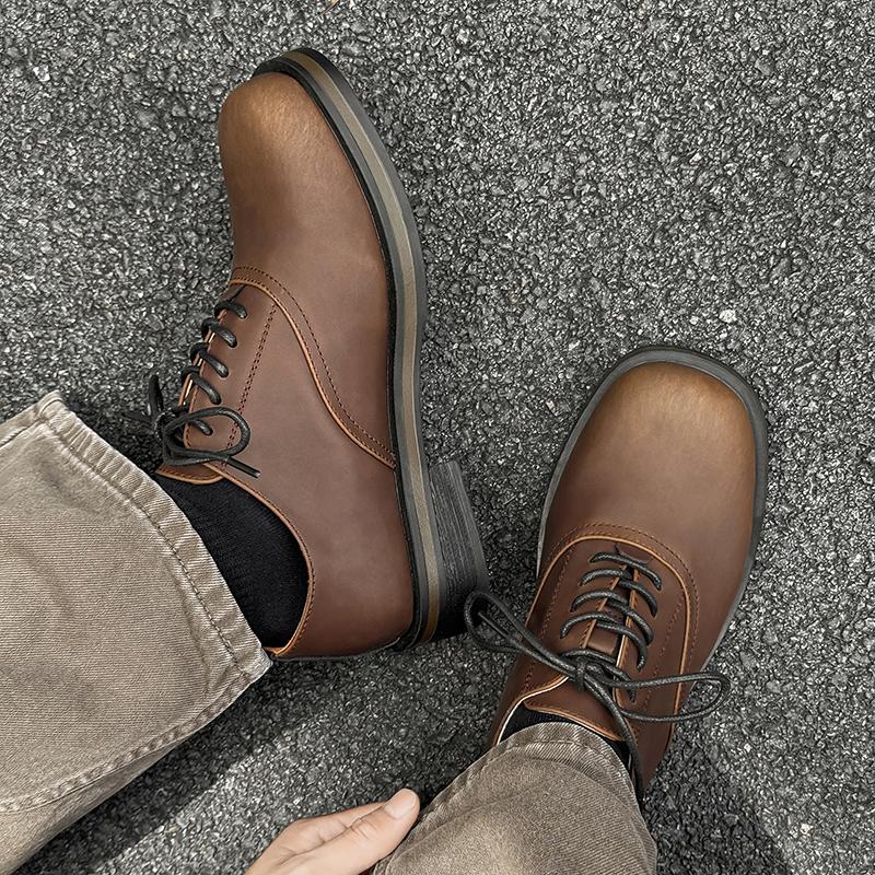 Handmade Classic Oxford Footwear Casual Business Work Shoes Formal Men Shoes Dress Genuine Leather Lace Up Wedding Shoe