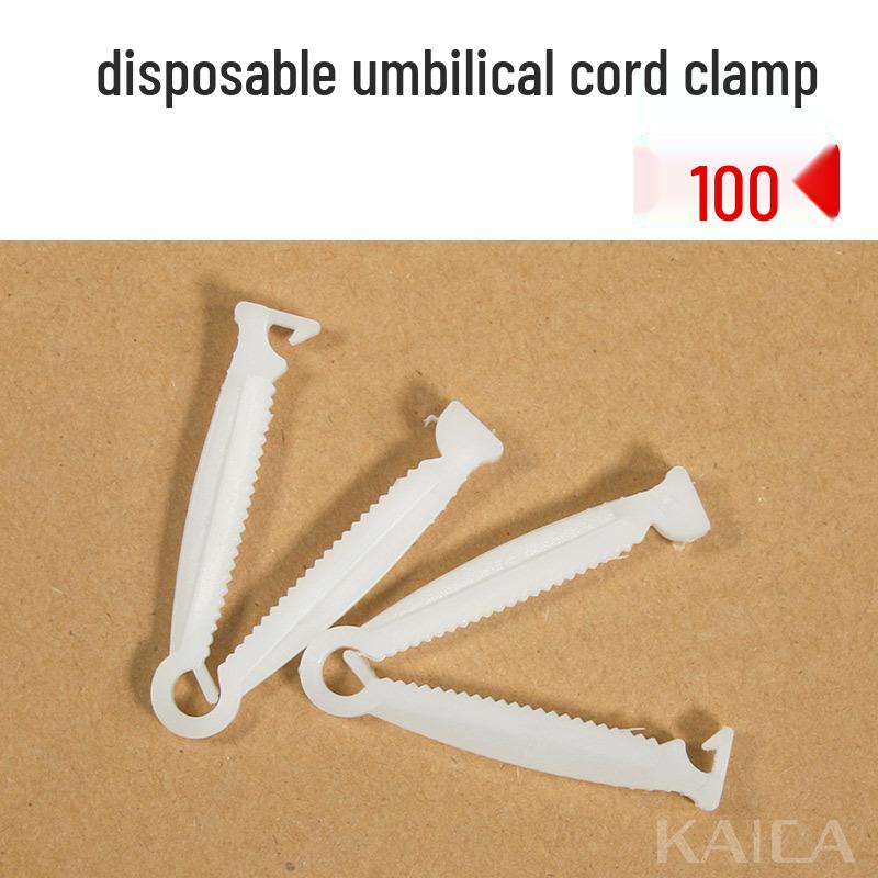 Disposable Umbilical Cord Clamp for Piglets, Dogs, Cows, Horses, and Sheep - Free Shipping