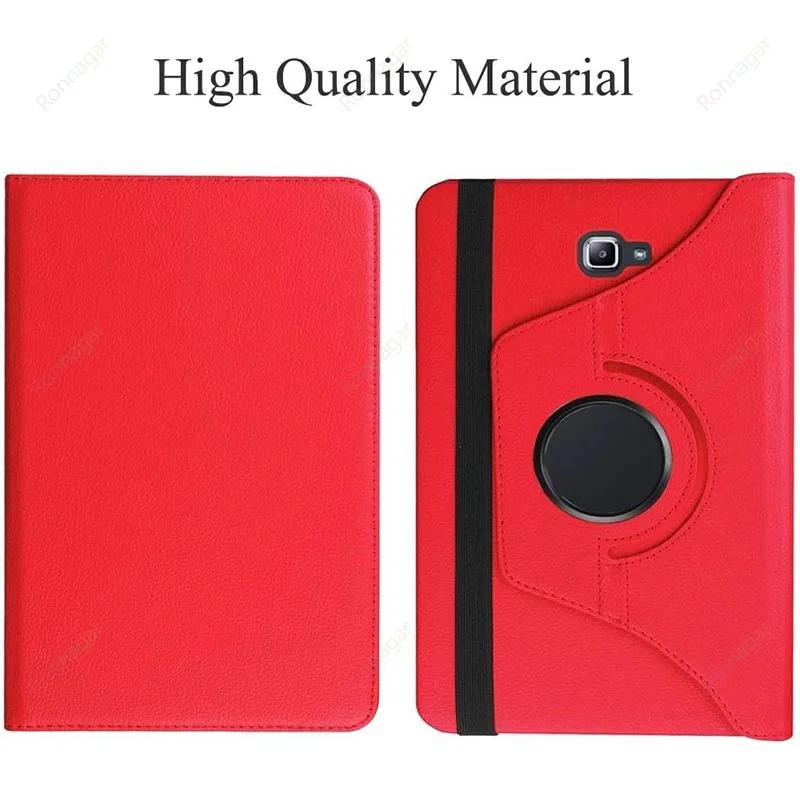 360° Rotating Tablet Case for Samsung Galaxy Tab A A6 10.1'' T580 Funda Smart Cover For Tab A8 10.5 X200 A7 Lite T220 Folio Capa