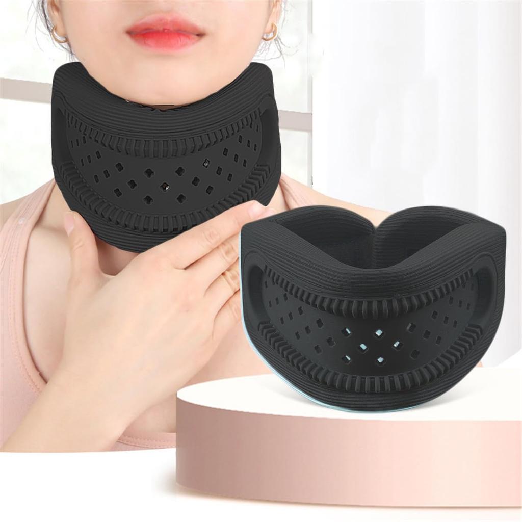 Durable And Safe Neck Brace For Sleeping & Pain Relief Cervical Collar Support With Memory Foam Adjustable Orthopedic Neck Brace For Recovery