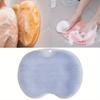Silicone Bath Massage Mat, Shower Foot Scrubber with Non-Slip Suction Cups, Wall-Mounted Back Exfoliator for Hotel/Commercial Us