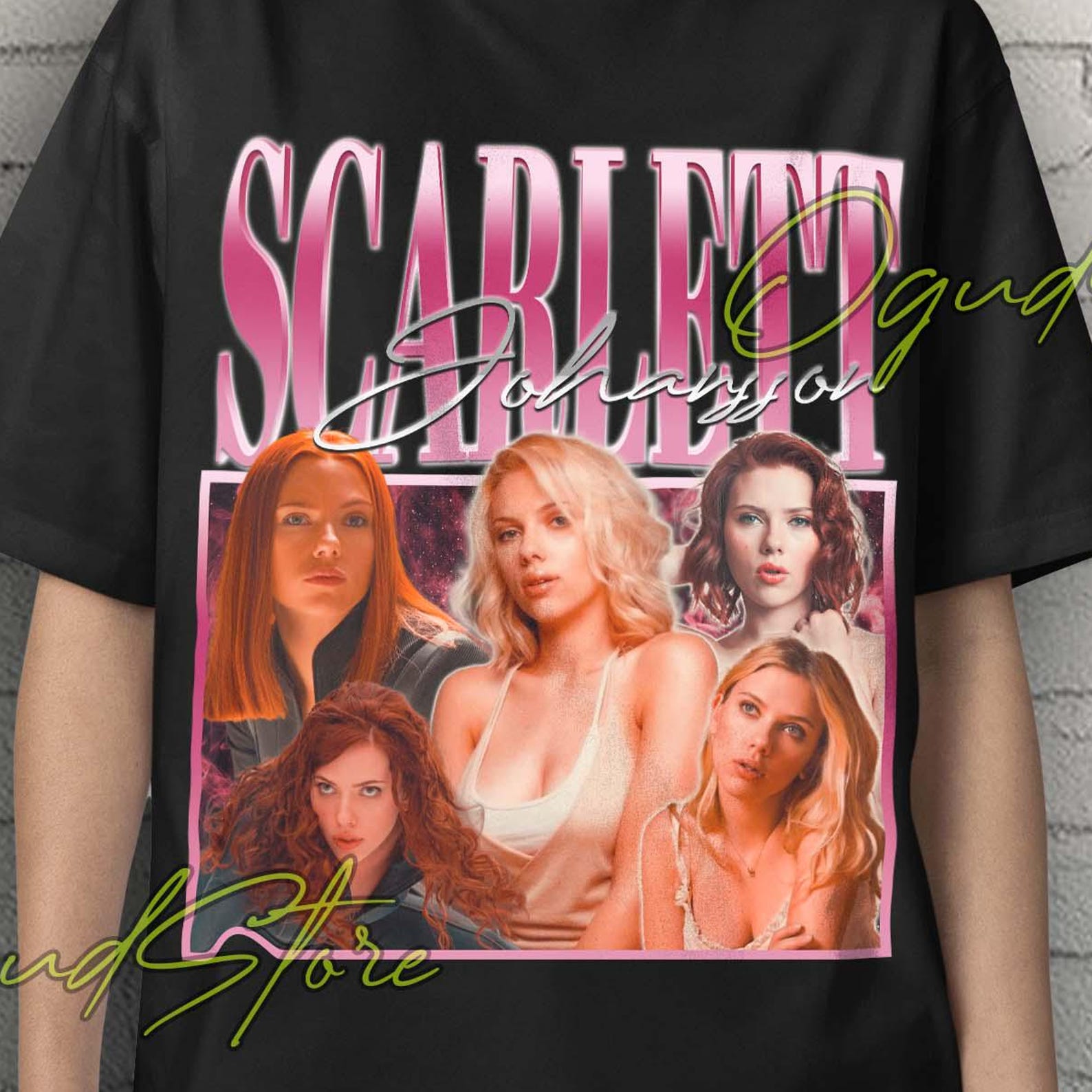 Scarlett Johansson, Scarlett Johansson Shirt, Scarlett Johansson Merch, Actress Scarlett Johansson Sweater, Scarlett Johansson Retro Tshirt S