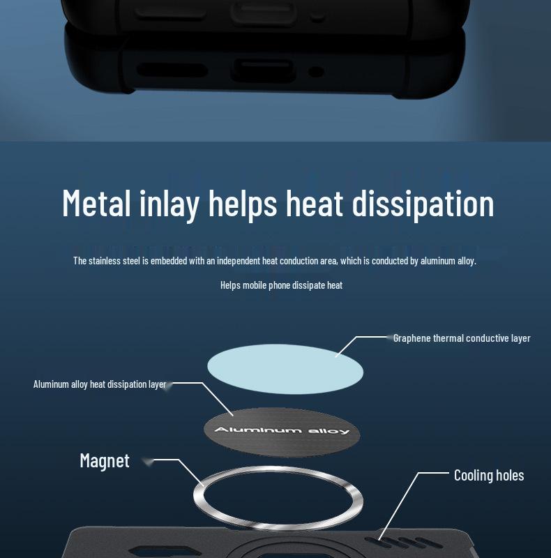 Graphen-Kühl-Telefonhülle für Black Shark 4/5/5 Pro