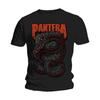 Pantera - Venomous - Schwarzes T-Shirt