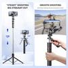 Extendable Selfie Stick Tripod with Remote Shutter 67 Inch  Phone Tripod Stand for  Live Streaming Group Photo