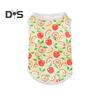 Pet Vest Puppy Shirt Breathable Soft Fabric Wear-Resistant Cute Summer Dog Clothes Printed Pet T-Shirt