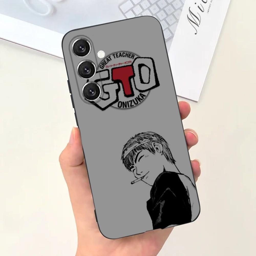 Great Teacher Onizuka GTO Phone Case For Samsung S25,S24,S21,S22,S23,S30,Ultra,S20,Plus,Fe,Lite,Note,10,9,5G Black Cover
