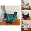 Stylish Tote Bag With Coin Purse Urban Minimalist Fashion Soft Corduroy Material Various Colors