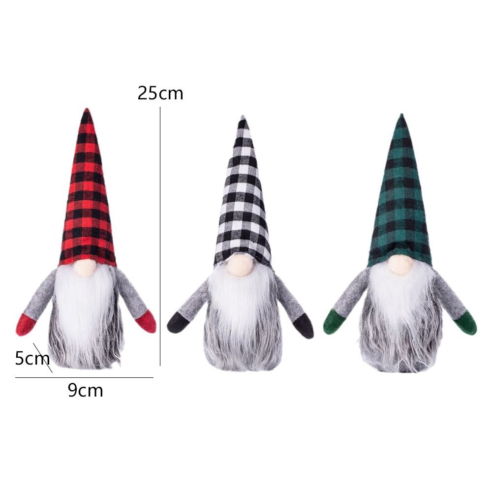 Soft Faceless Old Man Ornaments Cartoon Merry Christmas Decoration  Children Gifts