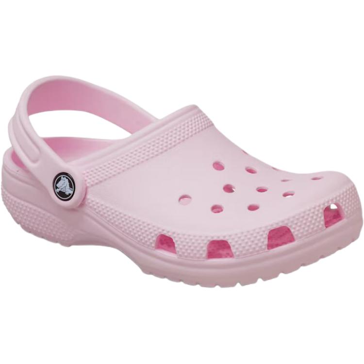 Crocs Classic Clog Comfortable Versatile Slip-Resistant Durable Low-Top Toddler Shoes Baby clogs Pink 206990-6ZW